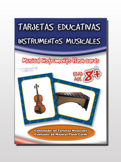 Tarjetas Educativas Instrumentos Musicales
